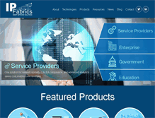 Tablet Screenshot of ipfabrics.com